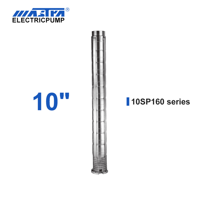 Bomba submersível de aço inoxidável Mastra de 10 polegadas - série 10SP 160 m³/h de fluxo nominal 5 hp bomba de reforço de água bomba submersível grundfos