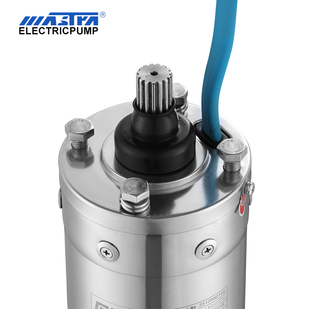 Motor submersível de refrigeração de óleo de 6"