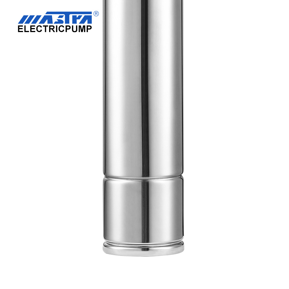 Bomba submersível de aço inoxidável de 4 polegadas Mastra - Série 4SP 14 M³/h Caudal nominal