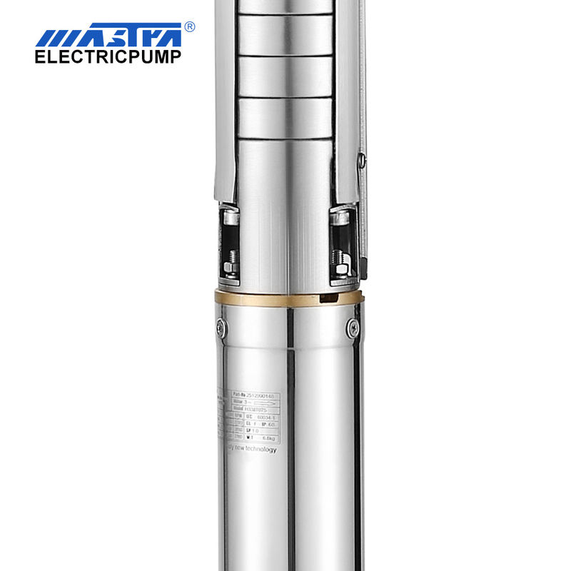Bomba de água para poço submersível em aço inoxidável pesado - 3SP Série 1 M³/h Fabricantes
