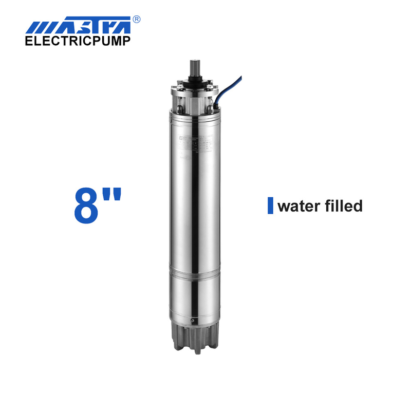 Bomba submersível de motor submersível de refrigeração a água de 8 " para venda