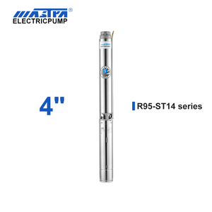 Bomba submersível de 4 polegadas Mastra de 60Hz - série R95-ST 14 m³/h bomba para sistemas de rega de jardim de fluxo nominal