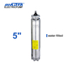 5 " bomba submersível de água com motor de refrigeração a água