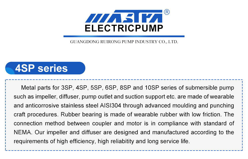 bomba de fonte submers&iacute;vel pequena